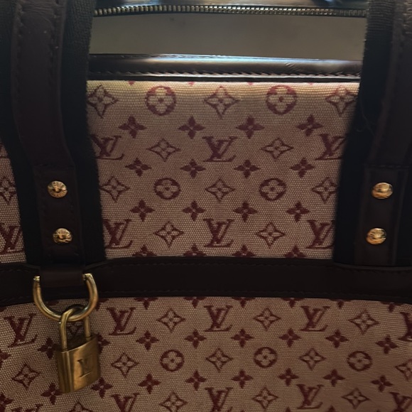 SOLD-Very good condition Louis Vuitton GM Josephine Bordeaux Monogram Minilin - Picture 5 of 17
